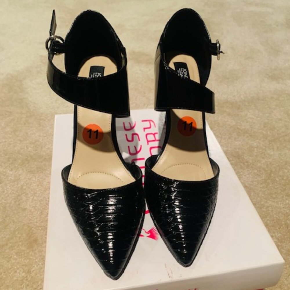 Black Patent Heels by Jones New York Signature
